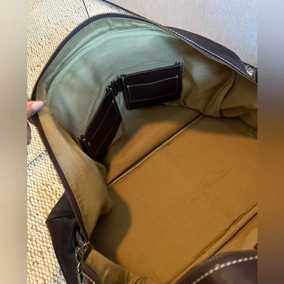 Cole Haan Leather Duffel Bag Duffel Bags